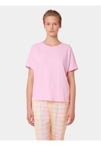 Triumph Koszulka piżamowa Mix & Match 10218281 Różowy Relaxed Fit. Kolor: różowy. Materiał: bawełna