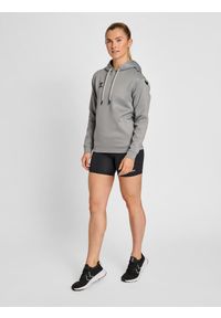 Bluza do piłki ręcznej damska Hummel Core XK z kapturem. Typ kołnierza: kaptur. Kolor: szary. Sport: piłka ręczna #2