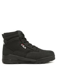 Fila Trapery Grunge II Mid FFM0165.80010 Czarny. Kolor: czarny. Materiał: skóra, nubuk #1