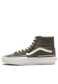Vans Tenisówki Sk8-Hi Reconst VN0005UKOLO1 Zielony. Kolor: zielony. Materiał: zamsz, skóra #3