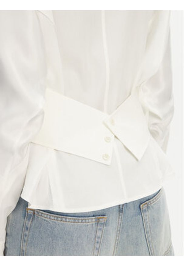 Pinko - PINKO Koszula Controvento 104594 A2BT Biały Relaxed Fit. Kolor: biały. Materiał: wiskoza