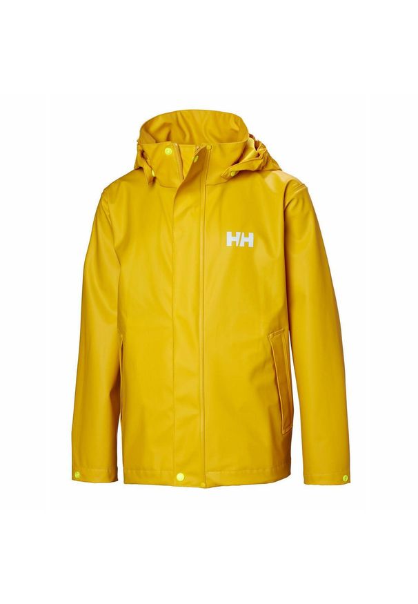 Kurtka wodoodporna dla dzieci Helly Hansen Moss. Kolor: żółty