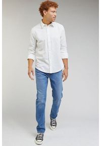 Lee - LEE PATCH SHIRT MĘSKA KOSZULA ELEGANCKA BRIGHT WHITE 112349052 LL37016738. Styl: elegancki #2