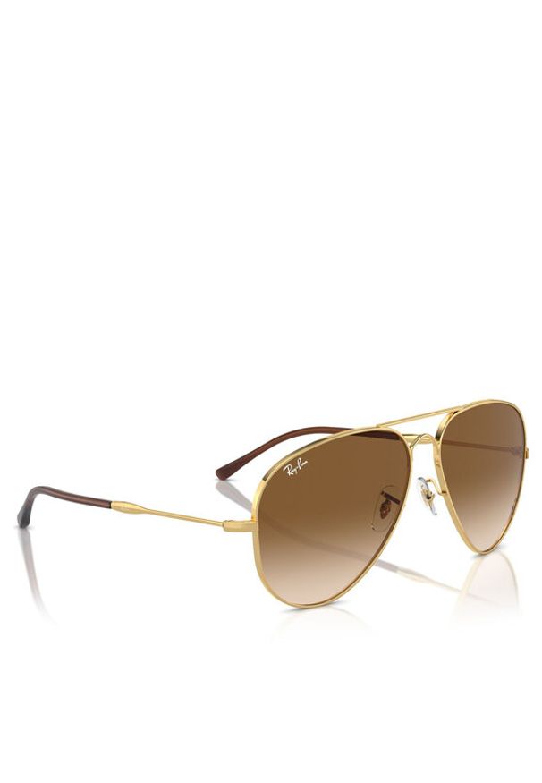 Ray-Ban Okulary przeciwsłoneczne Old Aviator 0RB3825 001/51 Złoty. Kolor: złoty