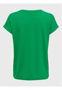 only - ONLY T-Shirt 15106662 Zielony Regular Fit. Kolor: zielony. Materiał: wiskoza