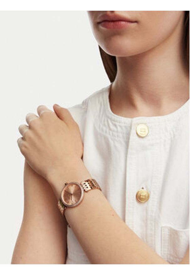 Liu Jo Zegarek Chains Delya TLJ2784 Różowy. Kolor: różowy