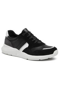 Sneakersy QUAZI QZ-01-04-000454 601. Kolor: czarny. Materiał: skóra #1
