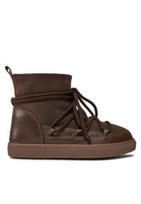 Inuikii Śniegowce Classic 55102-001 Brązowy. Kolor: brązowy. Materiał: zamsz, skóra