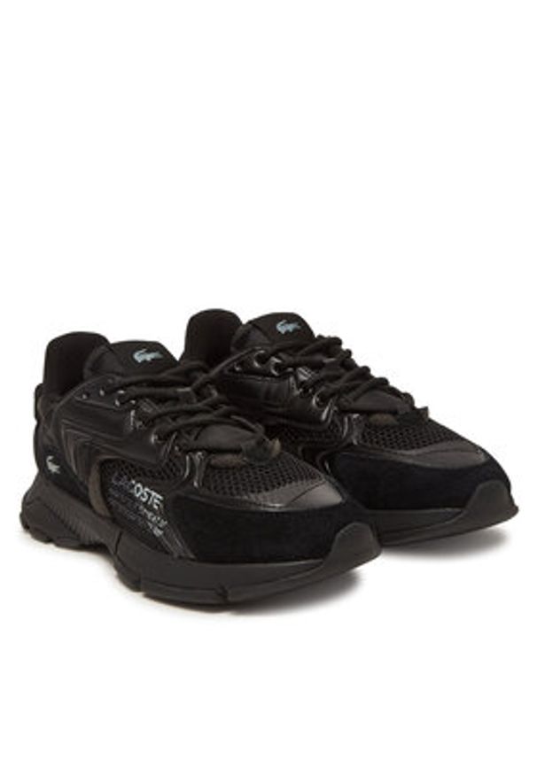 Lacoste Sneakersy L003 7-49SMA0003 Czarny. Kolor: czarny. Materiał: materiał