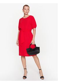 Seidensticker Sukienka codzienna 60.134576 Czerwony Regular Fit. Okazja: na co dzień. Kolor: czerwony. Materiał: wiskoza. Typ sukienki: proste. Styl: casual #3