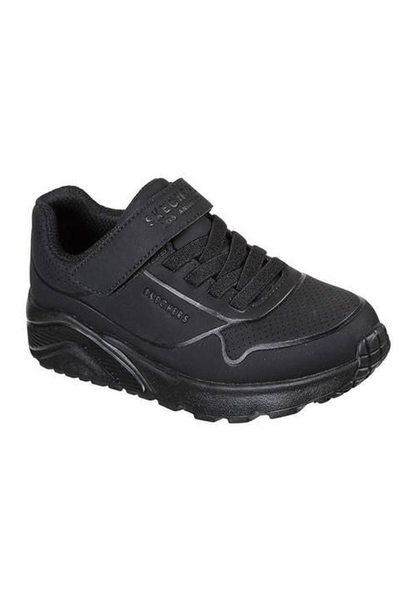 skechers - Buty do chodzenia dla dzieci Skechers Uno Lite Vendox. Zapięcie: rzepy. Kolor: czarny. Materiał: syntetyk, materiał. Szerokość cholewki: normalna. Model: Skechers Sport. Sport: turystyka piesza
