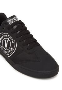 Versace Jeans Couture Sneakersy 78YA3SD1 Czarny. Kolor: czarny. Materiał: materiał #3