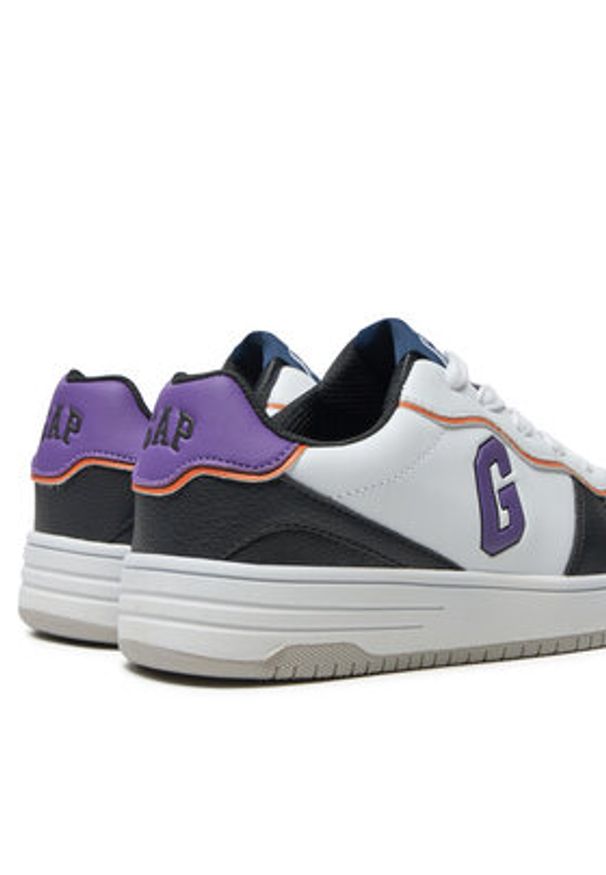GAP - Gap Sneakersy Boston Ii Tmb W GAC003F5SWWHIBGP Biały. Kolor: biały. Materiał: skóra