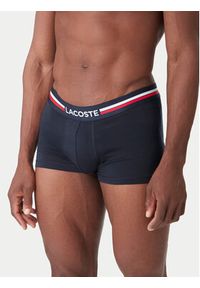 Lacoste Komplet bokserek 5H2382 Granatowy. Kolor: niebieski. Materiał: bawełna #4