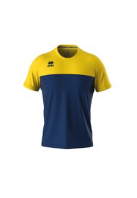 ERREA - Koszulka dziecięca Errea Brandon. Kolor: niebieski, wielokolorowy, żółty #1