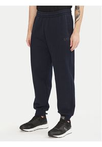 EA7 Emporio Armani Dres 7M000243 AF10377 UB102 Granatowy Regular Fit. Kolor: niebieski. Materiał: bawełna #5