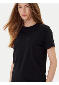 Pinko - PINKO T-Shirt Start 101752 A2RD Czarny Regular Fit. Kolor: czarny. Materiał: bawełna #5