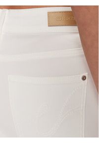 Olsen Spodnie materiałowe Mona 14000620 Biały Slim Fit. Kolor: biały. Materiał: bawełna, syntetyk #6