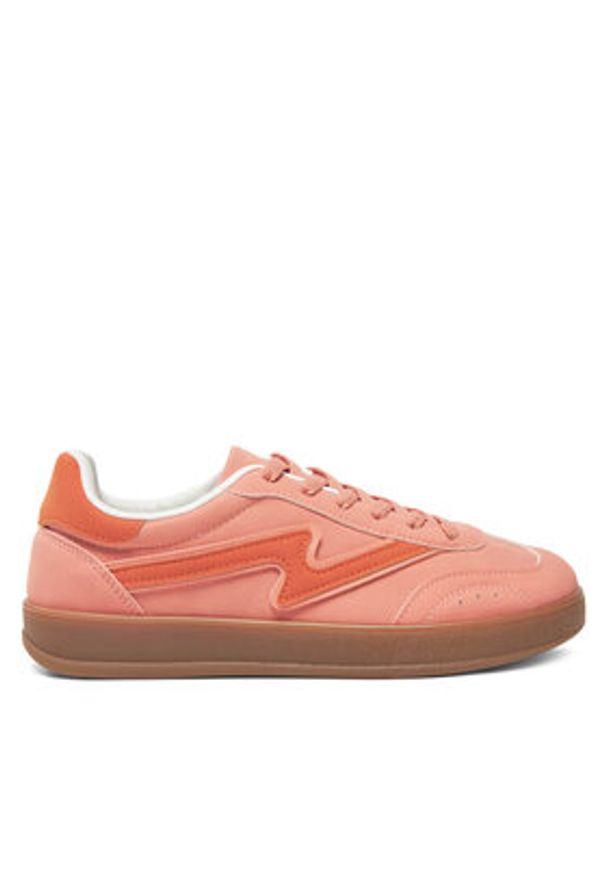 DeeZee Sneakersy AM25219 Różowy. Kolor: różowy. Materiał: skóra