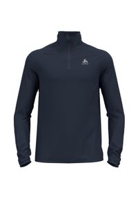 Bluza z półgolfem narciarska męska Odlo BERRA LIGHT. Kolor: niebieski. Sport: narciarstwo