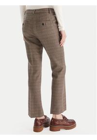 Weekend Max Mara Spodnie materiałowe Baco 2525136042 Brązowy Regular Fit. Kolor: brązowy. Materiał: wełna #2