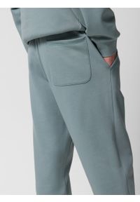 outhorn - Spodnie dresowe joggery męskie - morskie. Kolor: morski. Materiał: dresówka #4