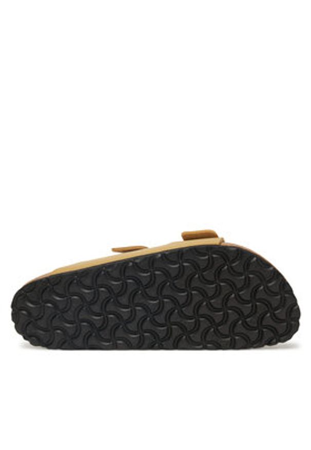 Birkenstock Klapki Arizona Birko-Flor 1029151 Beżowy. Kolor: beżowy. Materiał: skóra
