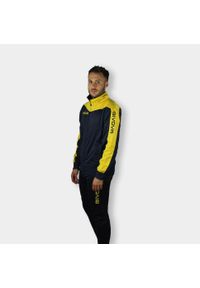 Zestaw Sportowy Unisex Givova Roma - Niebiesko-Żółty - Wysoki Komfort. Kolor: niebieski, żółty, wielokolorowy. Materiał: dresówka. Sport: piłka nożna