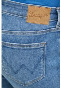 Wrangler jeansy 615 damskie. Kolor: niebieski #3