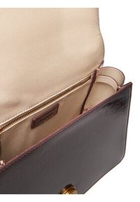Pinko - PINKO Torebka Love One Top Handle Classic Light PE 25 PLTT 100066 A1UV Y1HQ Bordowy. Kolor: czerwony. Materiał: skórzane #3