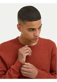 Blend Sweter 20717257 Czerwony Regular Fit. Kolor: czerwony. Materiał: bawełna #8