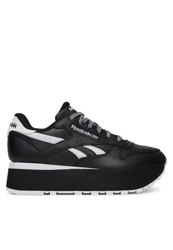 Reebok Sneakersy CLASSIC LEATHER TRIPLE LIFT 100209621 Czarny. Kolor: czarny. Materiał: skóra. Model: Reebok Classic