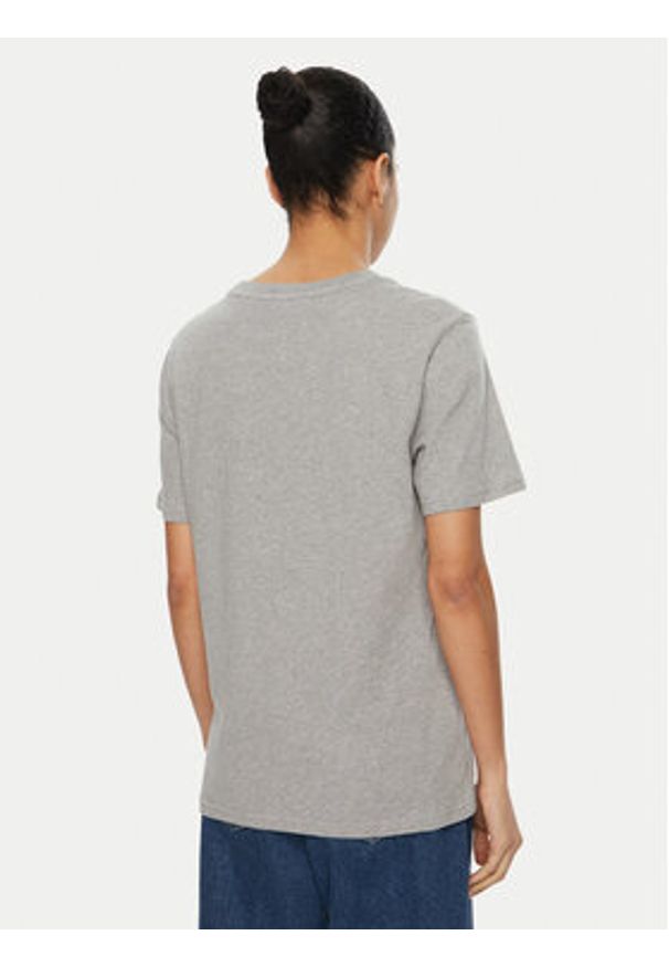 Tommy Jeans T-Shirt DW0DW20461 Szary Relaxed Fit. Kolor: szary. Materiał: bawełna