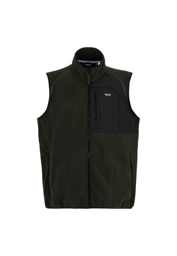 Regatta - Ocieplana Męska Borg Frankie. Kolor: zielony. Styl: sportowy. Sport: turystyka piesza