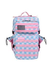 ELITEX TRAINING - Plecak Elitex Training Vichy V1 45L kabinowy, wodoodporny. Kolor: niebieski. Styl: sportowy #1