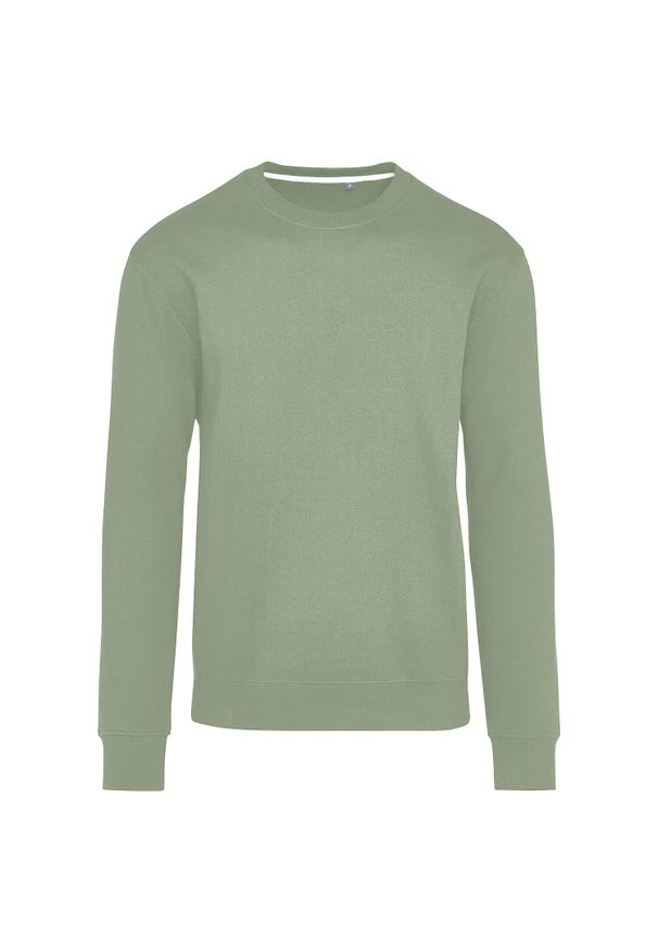SG - Bluza Unisex Dla Dorosłych Z Bawełny Ringspun Bez Metki. Kolor: biały. Materiał: bawełna