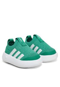 Adidas - adidas Sneakersy Bubblecomfy JI1608 Zielony. Kolor: zielony. Materiał: materiał #6