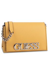 Guess Torebka Uptown Chic (VG) Mini HWVG73 01780 Żółty. Kolor: żółty. Materiał: skórzane #1