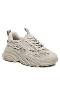 Steve Madden Sneakersy Possession-E Sneaker SM19000033 SM19000033-022 Beżowy. Kolor: beżowy. Materiał: skóra #4