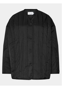 Calvin Klein Kurtka przejściowa Vertical K20K206766 Czarny Oversize. Kolor: czarny. Materiał: syntetyk