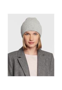 TOMMY HILFIGER - Czapka Tommy Hilfiger Elevated AW0AW13820 0IM. Kolor: szary. Materiał: materiał #1