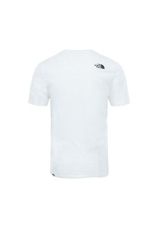 Koszulka The North Face M Easy Tee męska. Kolor: biały