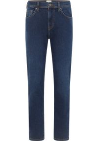 Męskie Spodnie Jeansowe Mustang Style Vegas Slim Denim Blue 1015856 5000 801