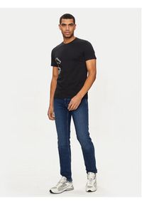 Pepe Jeans Jeansy PM207389 Granatowy Slim Fit. Kolor: niebieski