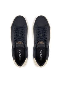 Replay - REPLAY Sneakersy GMZ7D .000.C0008L Granatowy. Kolor: niebieski. Materiał: skóra #4
