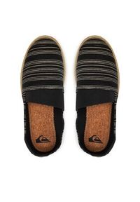 Quiksilver Espadryle AQYS700053 Czarny. Kolor: czarny. Materiał: materiał