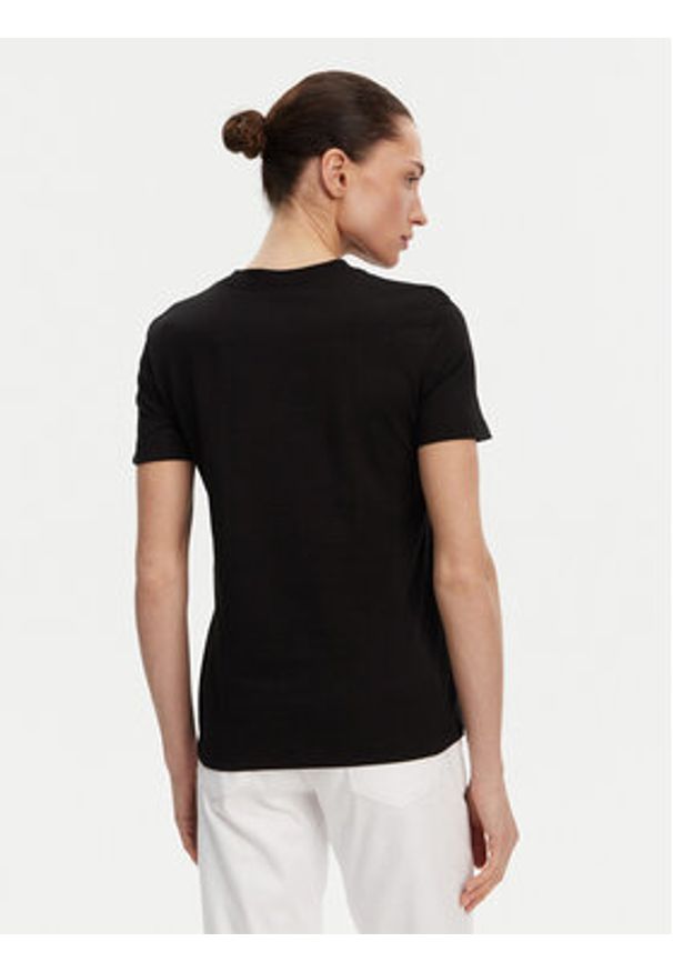 Calvin Klein Jeans T-Shirt 19 Graphic J20J225259 Czarny Regular Fit. Kolor: czarny. Materiał: bawełna