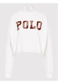 Polo Ralph Lauren Bluza 211873070001 Biały Oversize. Typ kołnierza: polo. Kolor: biały. Materiał: bawełna #5