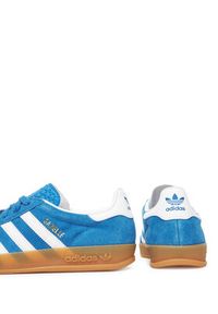 Adidas - adidas Sneakersy Gazelle Indoor JS3802 Niebieski. Kolor: niebieski. Materiał: zamsz, skóra. Model: Adidas Gazelle