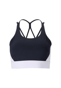 Biustonosz dla kobiet Athlecia Aspasia. Kolor: niebieski. Sport: fitness #1
